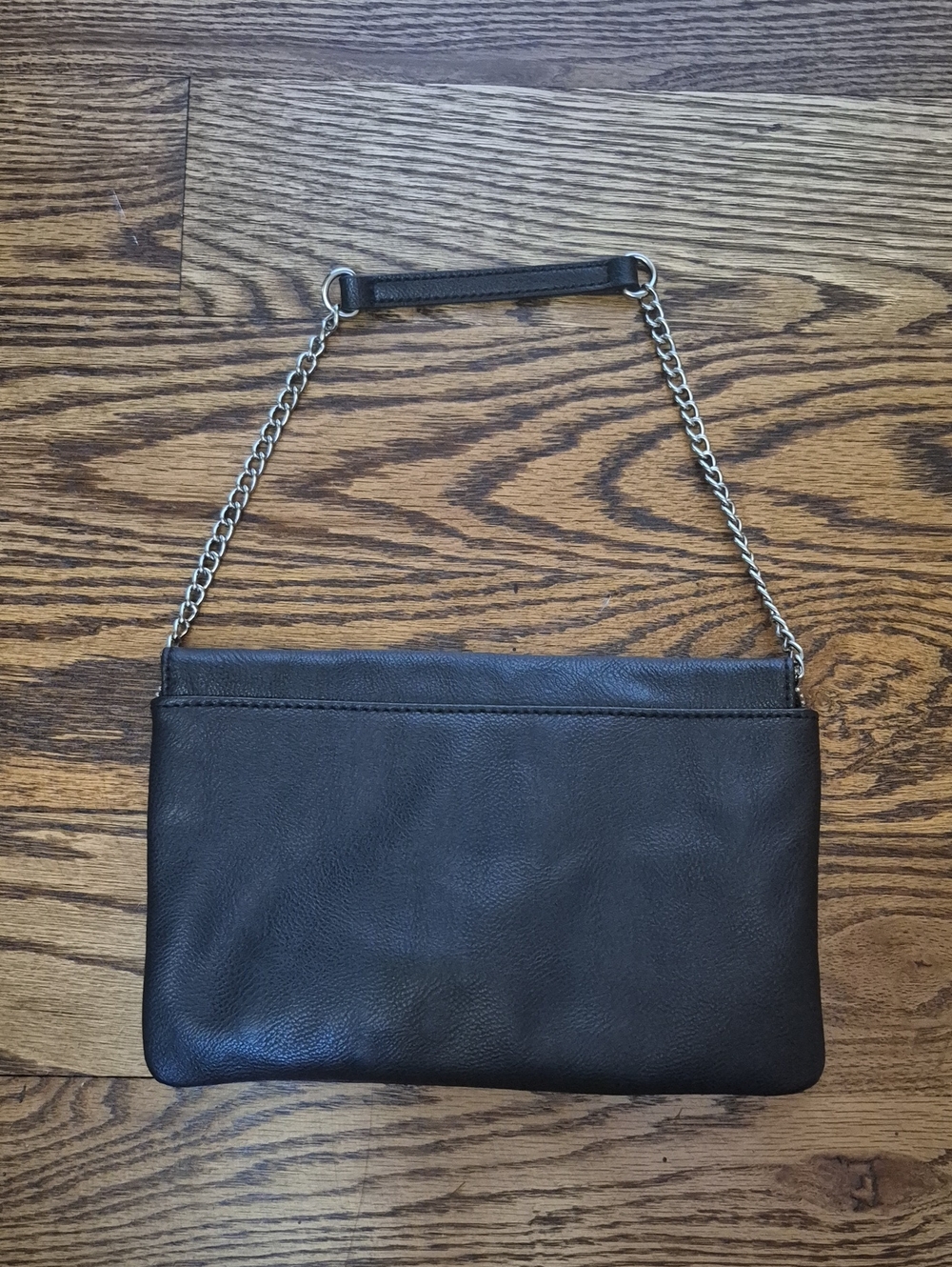 NWOT! Nine West Black Envelope Zip Clutch - Picture 5 of 6